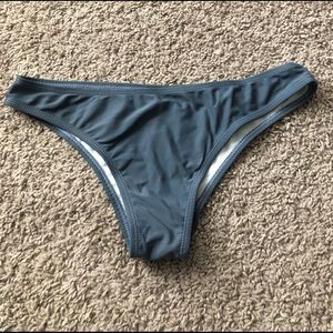 dark grey bikini bottoms